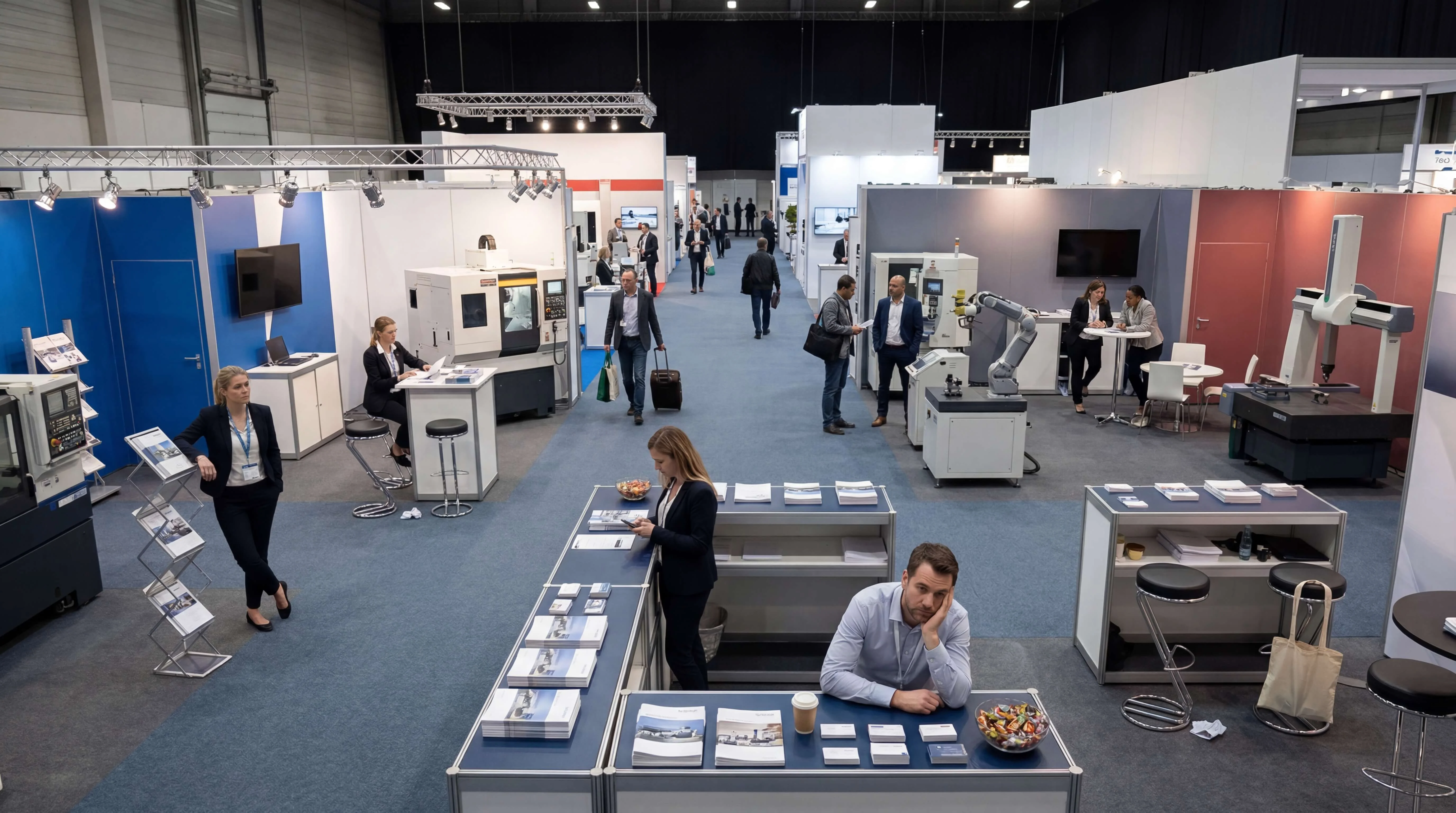 B2B trade fair with underperforming outreach